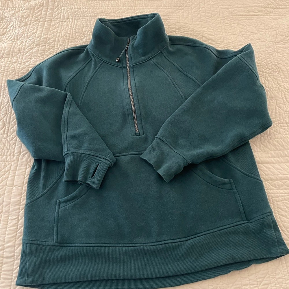 Lululemon scuba half zip long